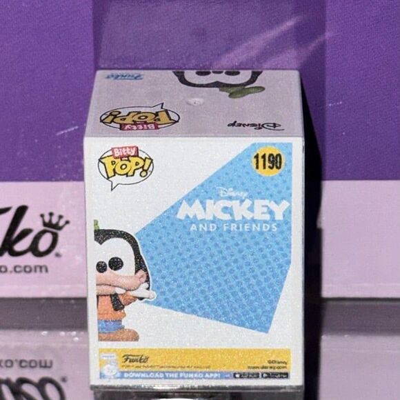 Funko: Goofy #1190 Funko Bitty Pop! from Disney Mickey & Friends Series - Picture 3 of 9